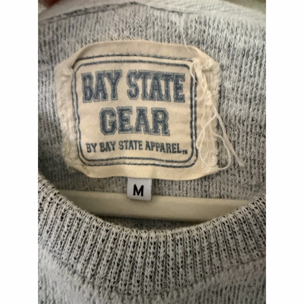 Bay State Gear Sweatshirt Mens M Gray Boston Lobster - Picture 4 of 5
